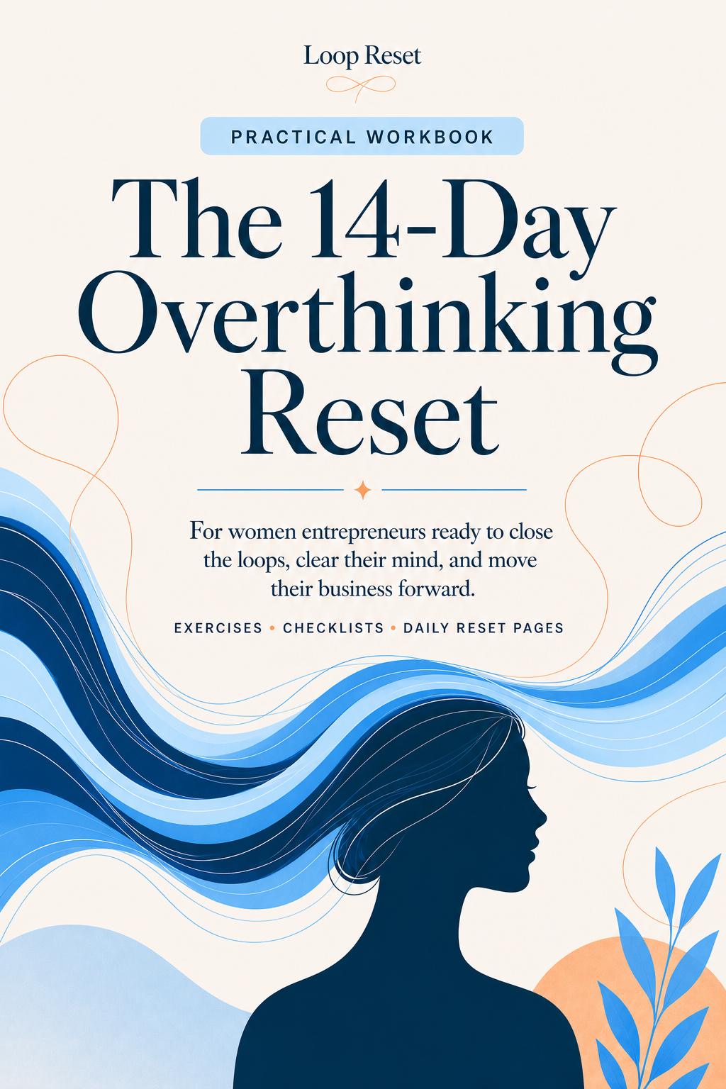 The 14-Day Overthinking Reset workbook cover